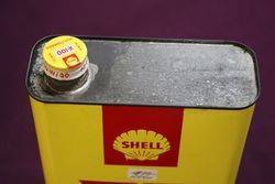 Shell X100 Motor Oil Tin 