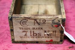 Small Antique Capewell No 8 Horsenails Packing Box