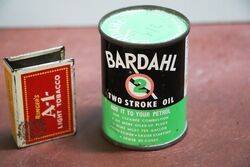 Small Bardahl Two Stroke Oil Can