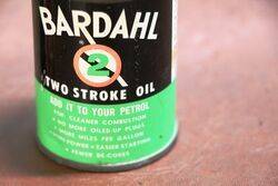 Small Bardahl Two Stroke Oil Can