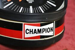 Spendia Paris Champion Spark Plug Helmet Wall Clock