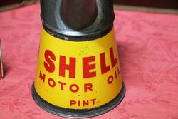 Stunning 1948 Shell Motor Oil JugPourer 