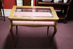 Stunning Antique BijouterieCollectors Cabinet 