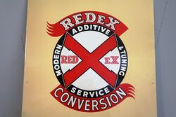 Stunning NewOld Stock REDeX Conversion Tin Sign 