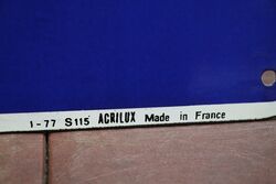 Stunning Original Michelin Enamel Advertising Sign Dated 1977