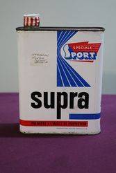 Supra Sport 2lt Oil Tin 