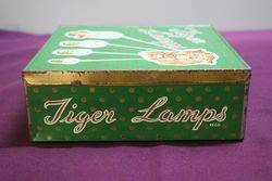 Tiger Lamps Tin