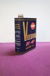 Veedol 2 Litres 2040 Motor Oil Tin 