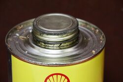 Very Clean Shell Motor Oil One Litre Tin