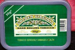 Vintage Golden Virginia Tobacco Tin