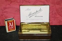 Vintage Monopole Magnums Mild Cigars Tin