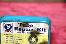 Vintage PAX Tube Repair Kit for all Rubber Repairs Tin