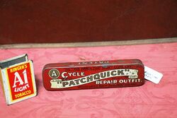 Vintage Patchquick Cycle Repair Outfit Tin