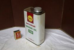 Vintage Shell Aeroshell Turbine Oil 750 Quart Tin