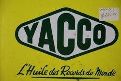 Yacco Motor Oil Tin 